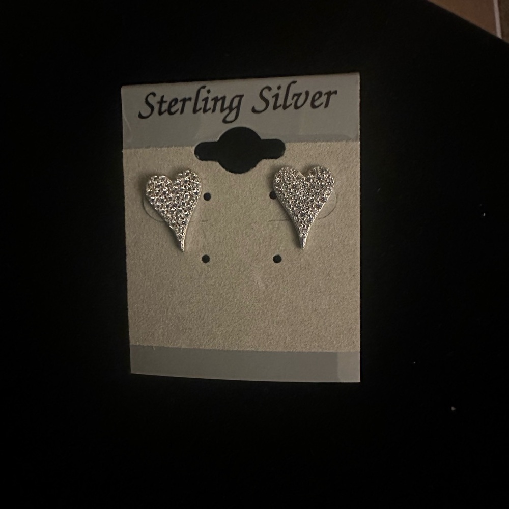 Women’s heart earrings